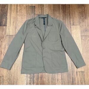 Proof Blazer Mens Medium Green Unstructured Nomad Travel 3 Button Huckberry